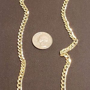 18K necklace gold